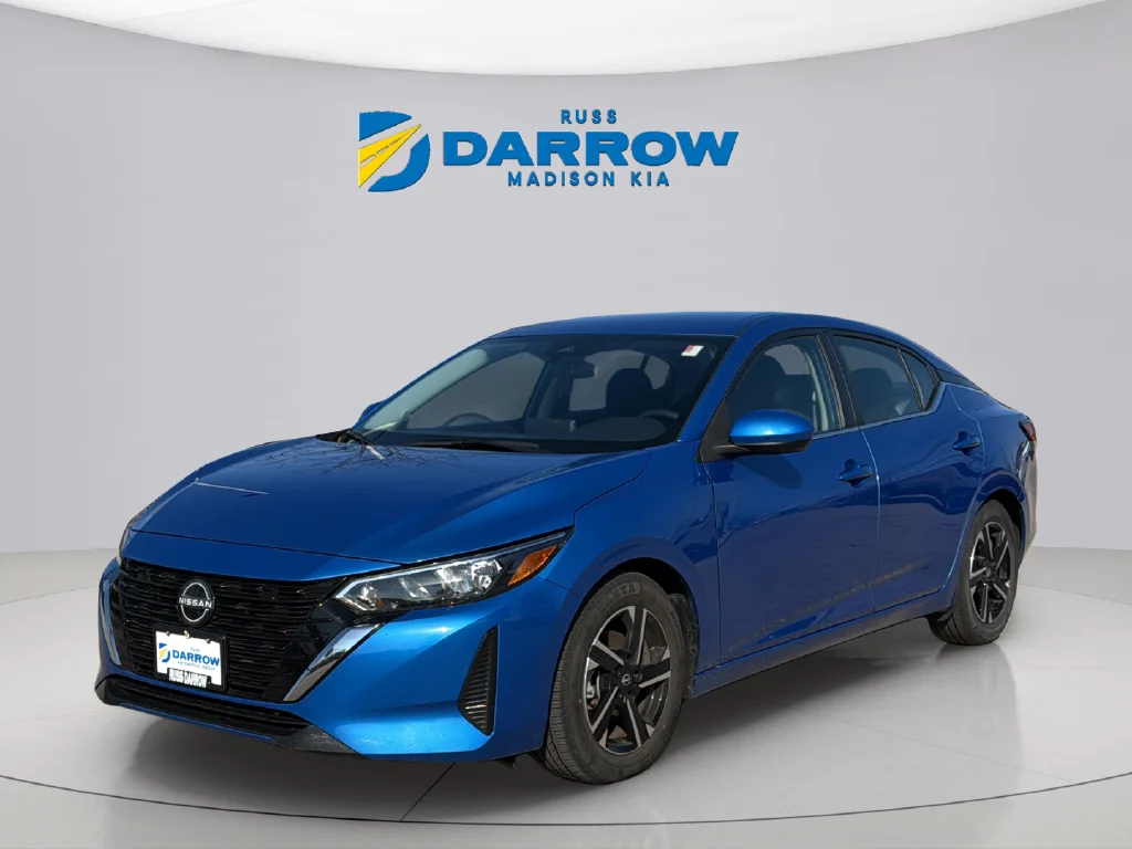 Used 2025 Electric Blue Metallic Nissan SV image 1