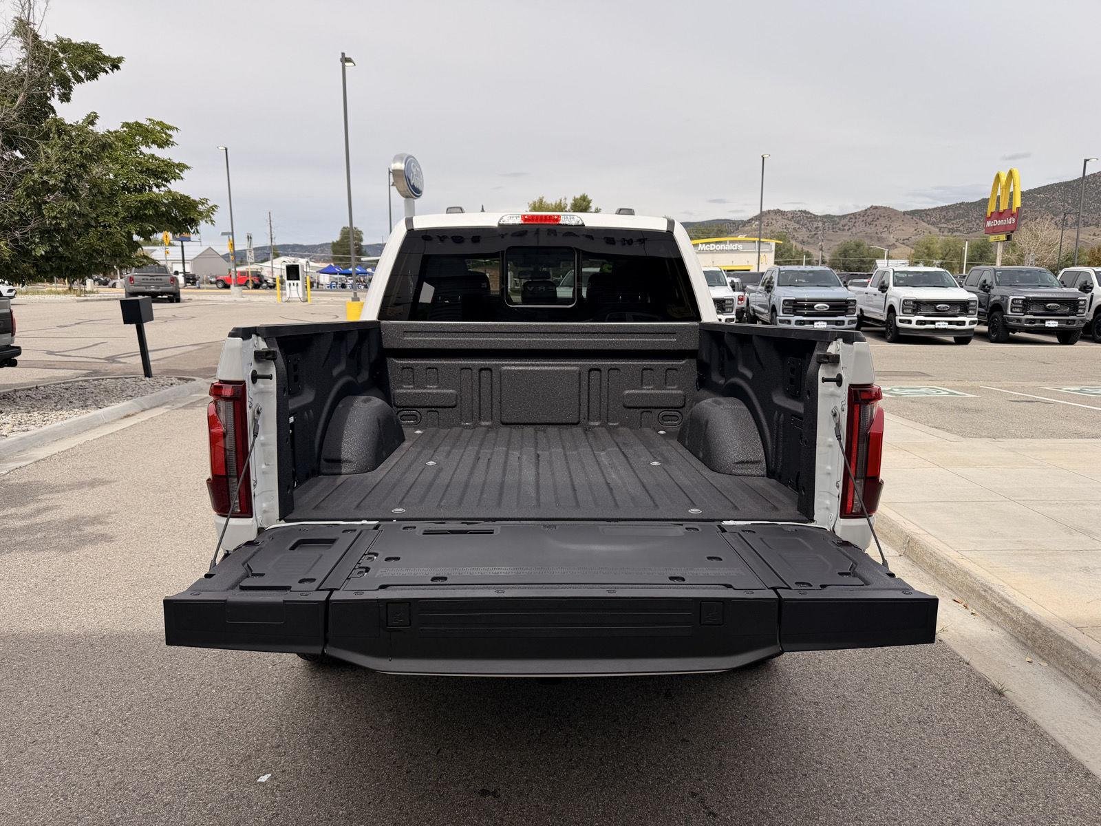 Used 2025 Star White Metallic Tri-Coat/Marsh Gray Ford King Ranch image 5