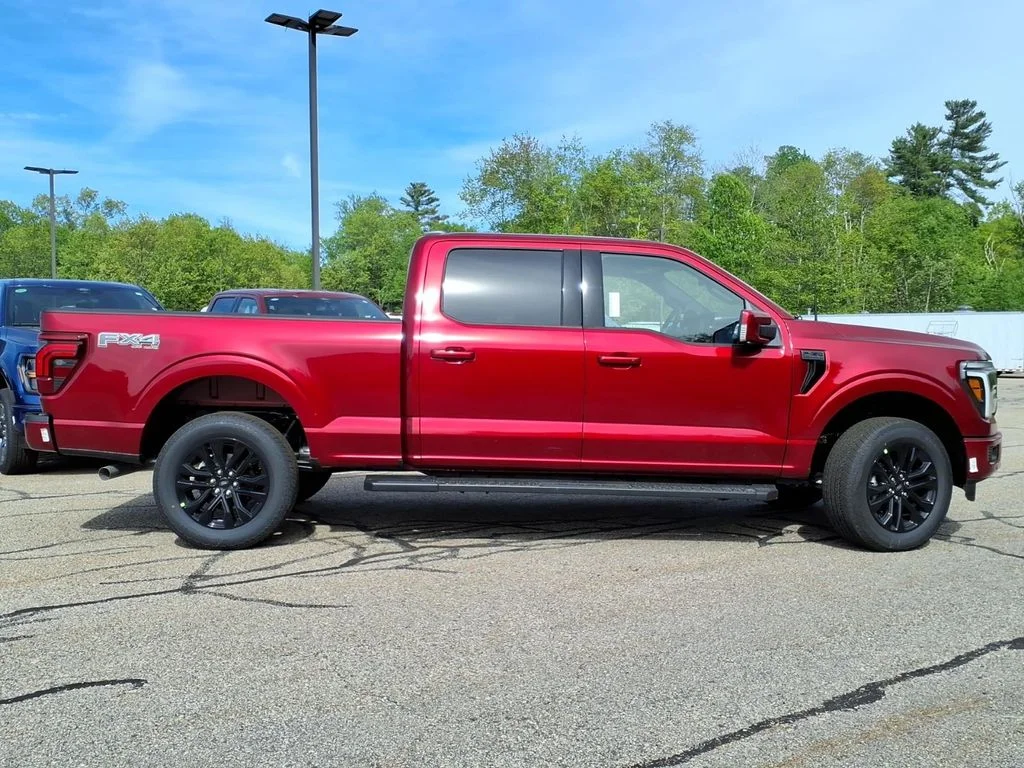 New 2026 Ruby Red Metallic Tinted Clearcoat Ford Lariat image 3
