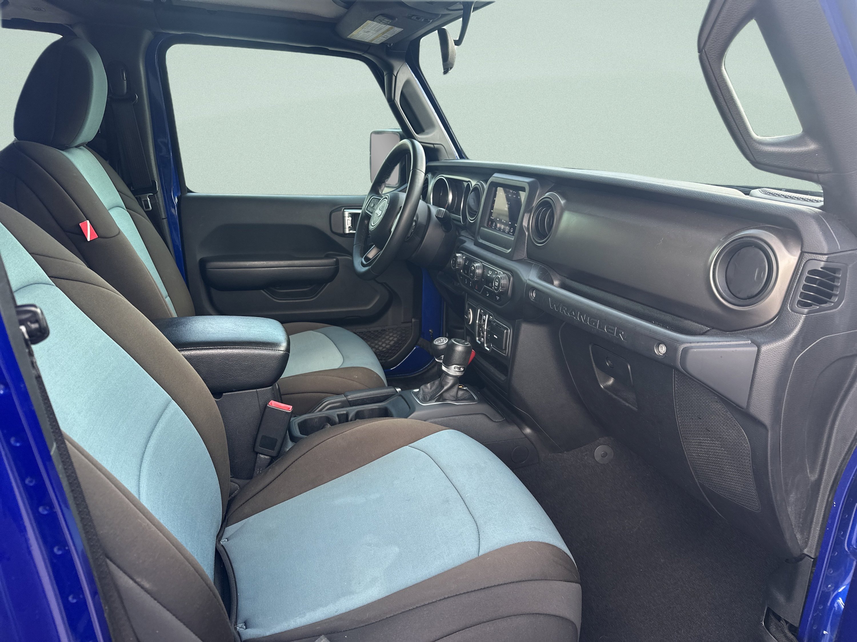 Used 2018 Ocean Blue Metallic Clearcoat Jeep Unlimited Sport S image 15