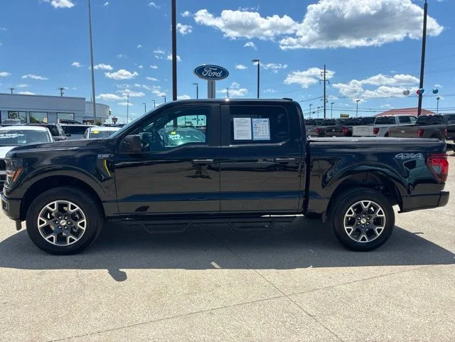Certified Used 2025 Agate Black Metallic Ford STX image 4