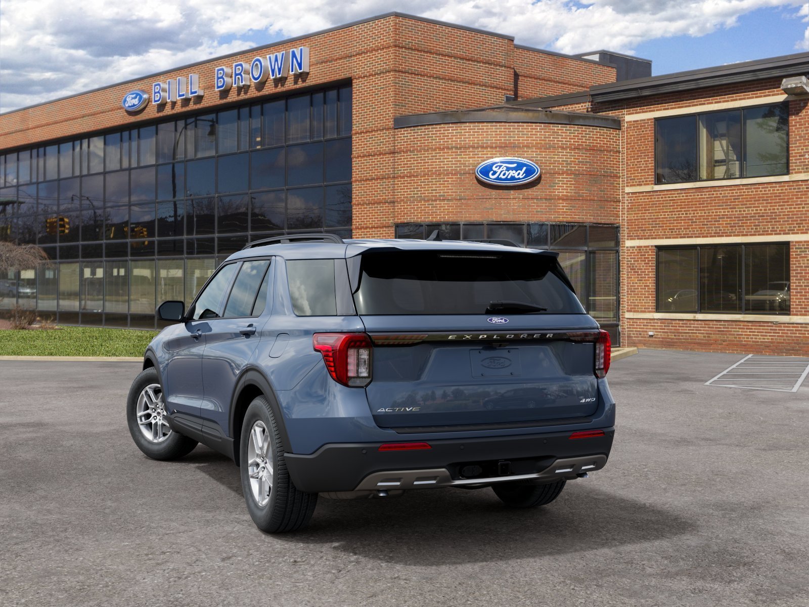 New 2027 Vapor Blue Metallic Ford Active image 8