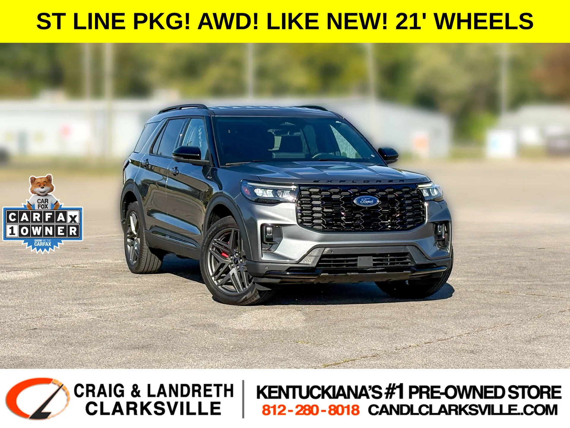 Used 2025 Gray Ford ST-Line image 1
