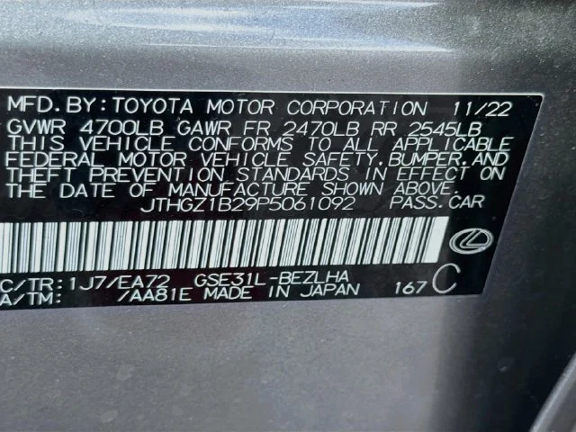 Certified Used 2023 Silver Lexus IS 350 F SPORT image 41