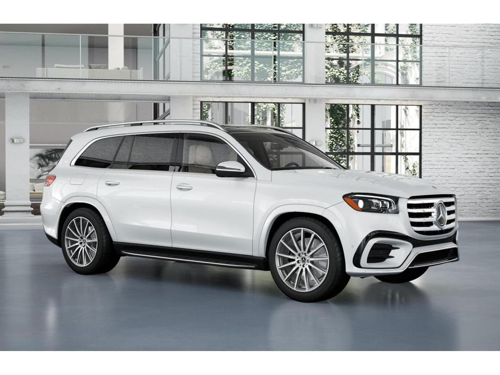 New 2026 MANUFAKTUR Moonlight White Metallic Mercedes-Benz GLS 450 image 12