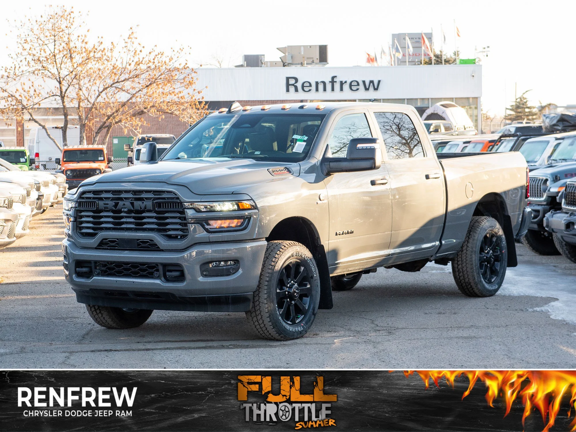 New 2026 Grey RAM Big Horn* image 1