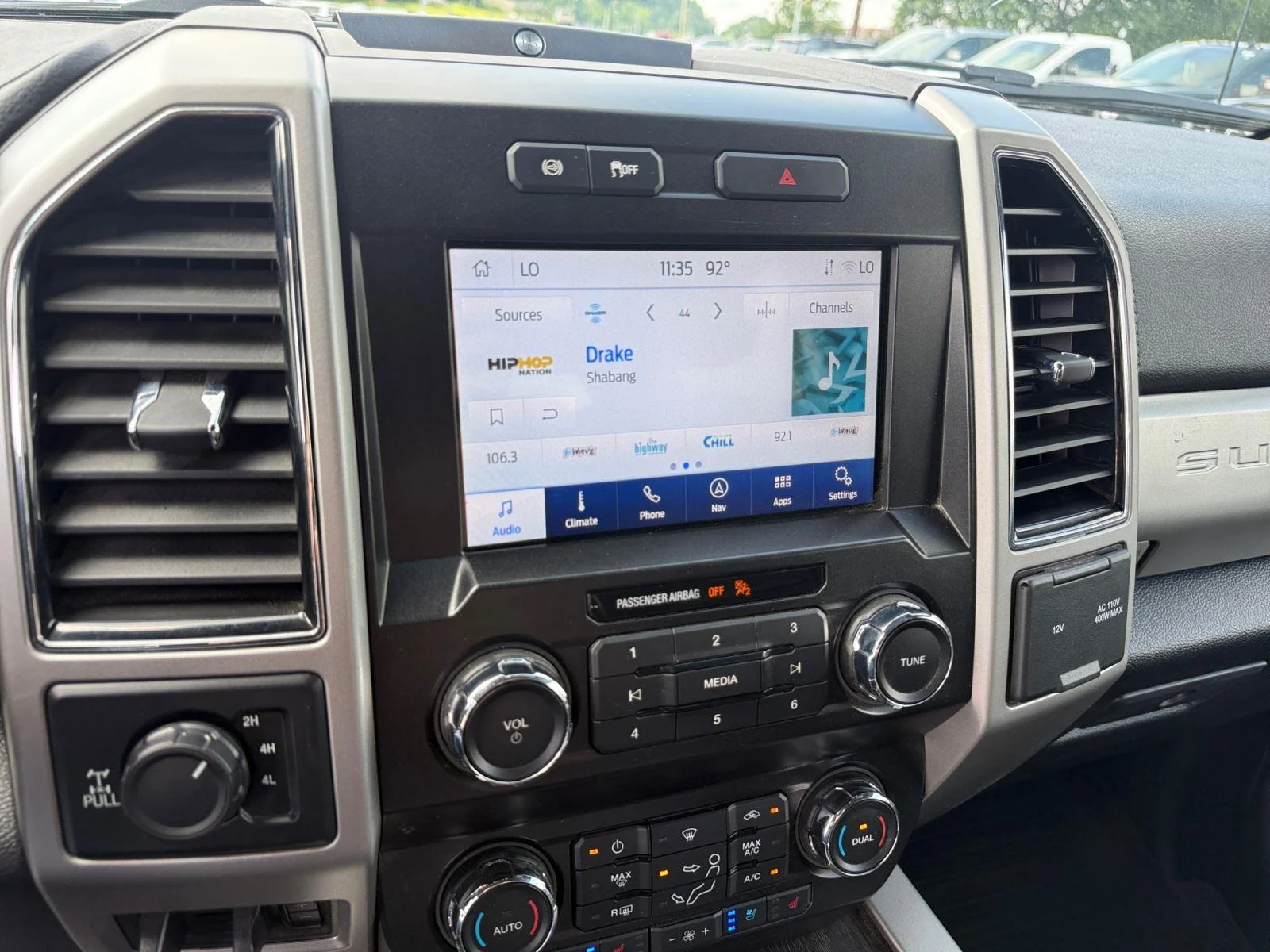 Used 2021 Velocity Blue Metallic Ford LARIAT image 6