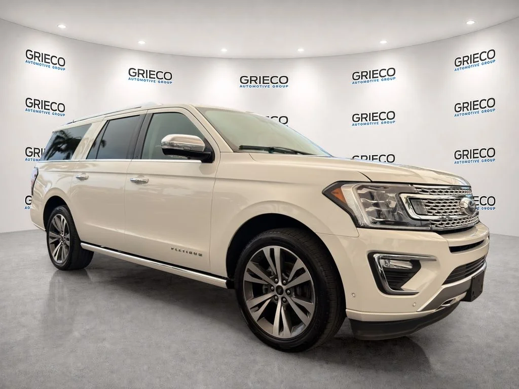 Used 2021 White Ford Platinum image 1