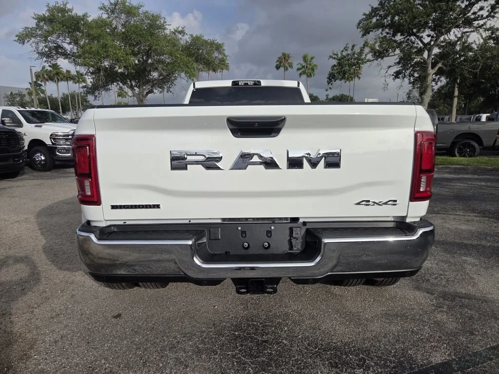 New 2026 Bright White Clear-Coat Exterior Paint RAM Big Horn image 6
