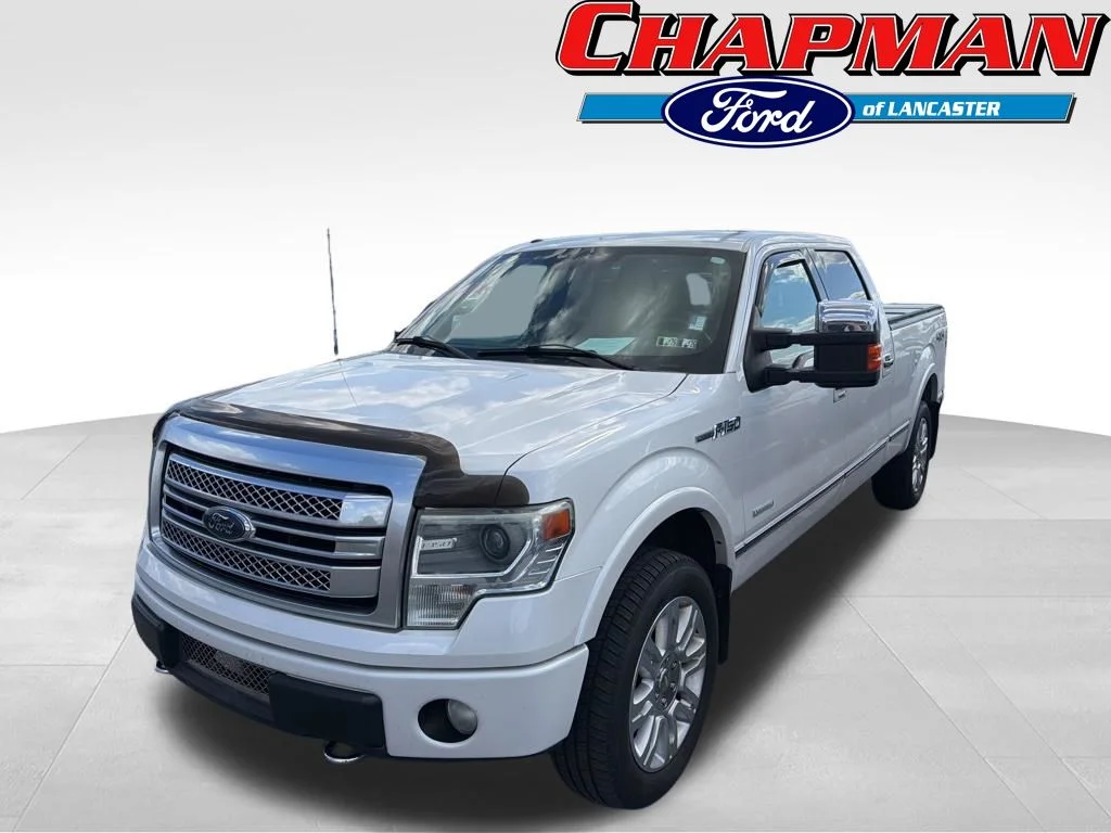 Used 2013 White Ford Platinum image 1