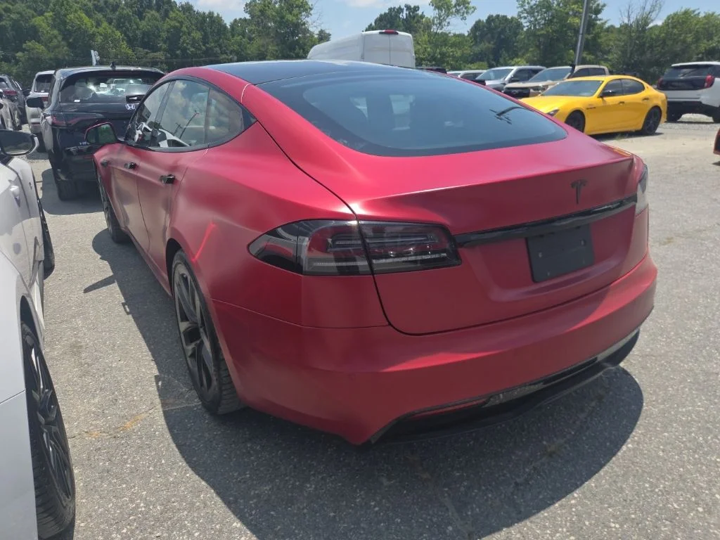 Used 2022 Red Tesla Base image 6