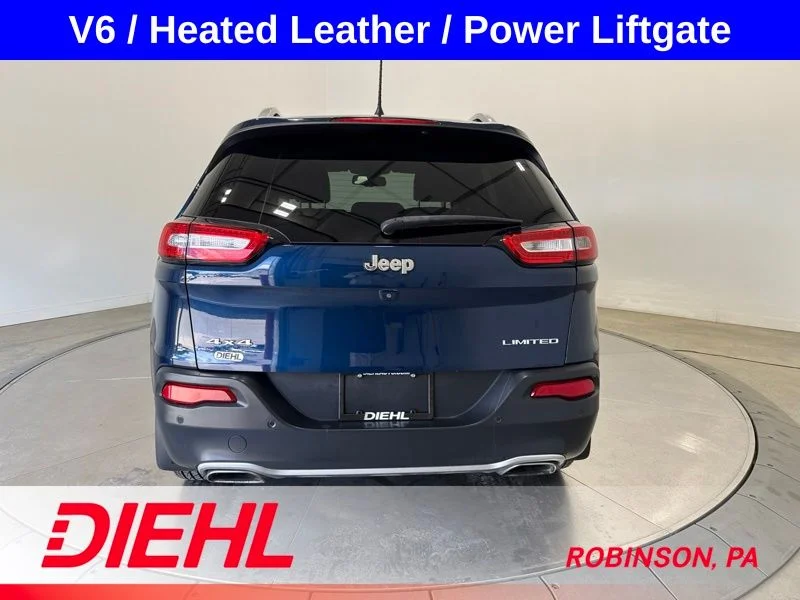 Used 2018 Blue Jeep Limited image 6