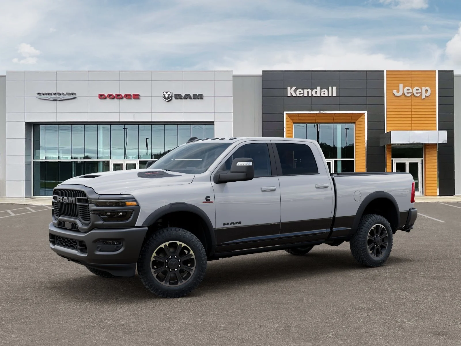 New 2026 Bright White Clearcoat Ram Rebel image 17