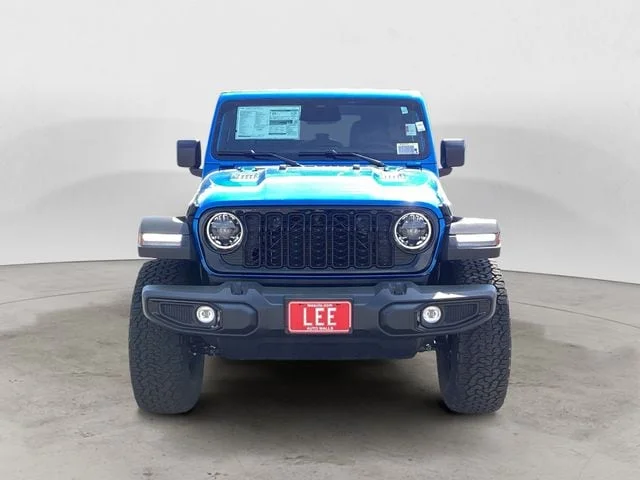 New 2026 Hydro Blue Pearl Coat Jeep 4-DOOR WILLYS image 9