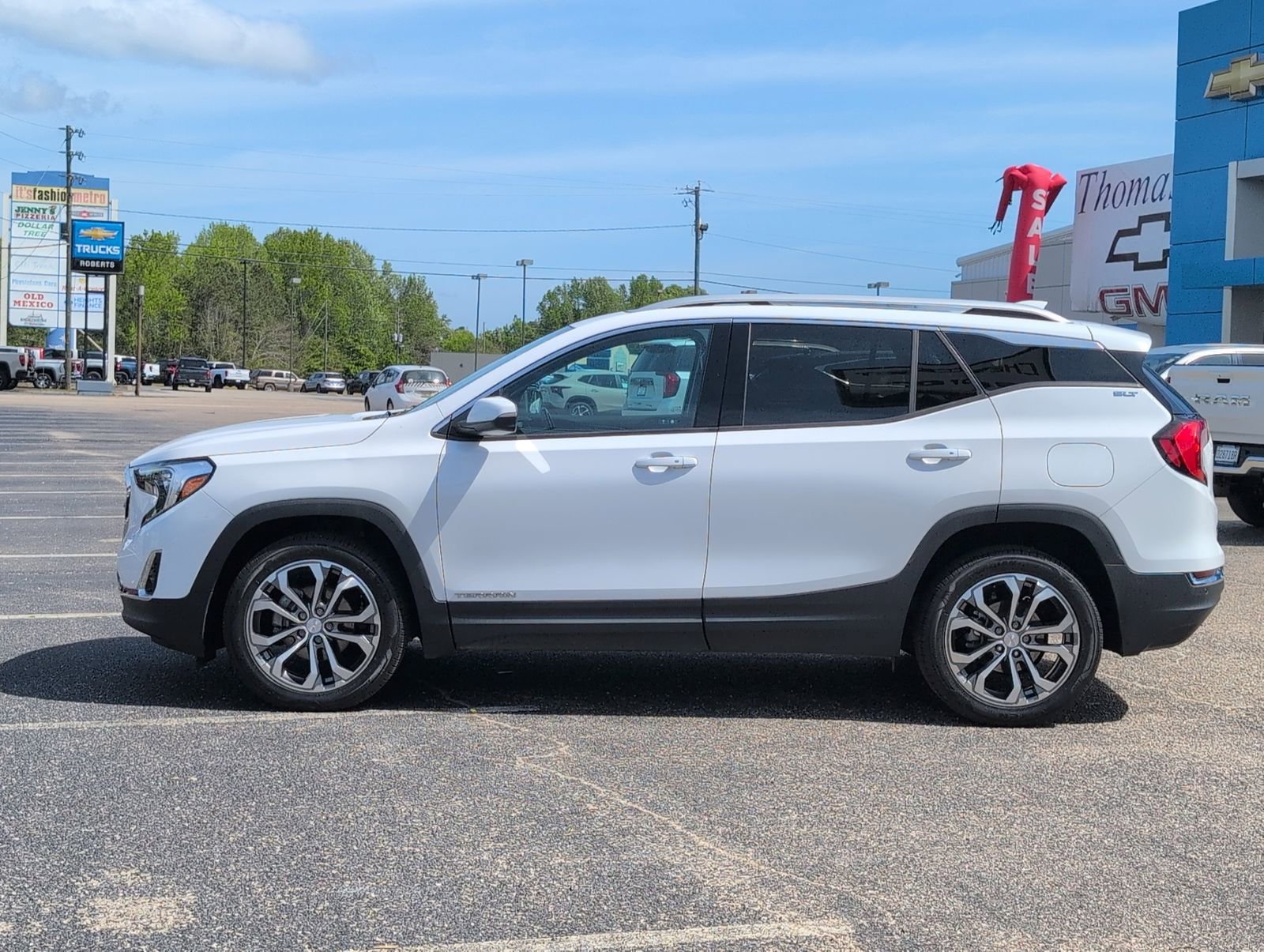 Used 2020 GMC Terrain SLT with VIN 3GKALVEV4LL167034 for sale in Thomasville, AL