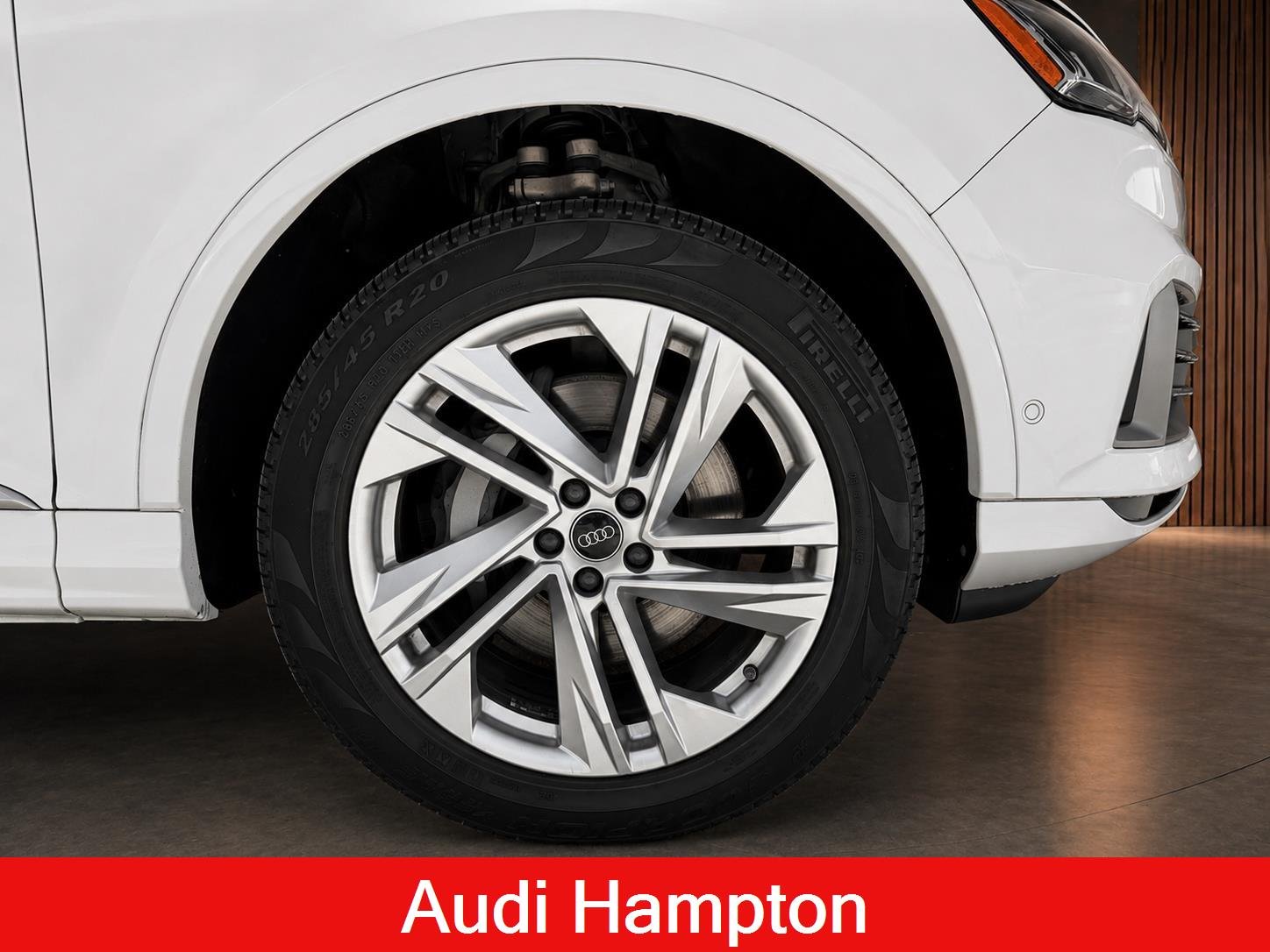 Used 2023 Glacier White Metallic Audi Premium Plus image 8