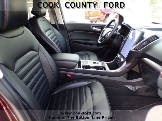 Used 2024 Burgundy Velvet Metallic Tinted Clearcoat Ford SEL image 21