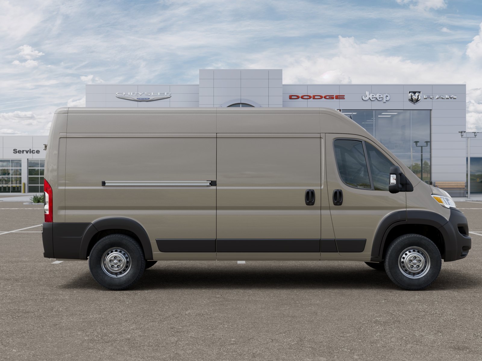 New 2026 Sandstone Pearl-Coat Exterior Paint RAM High Roof image 27