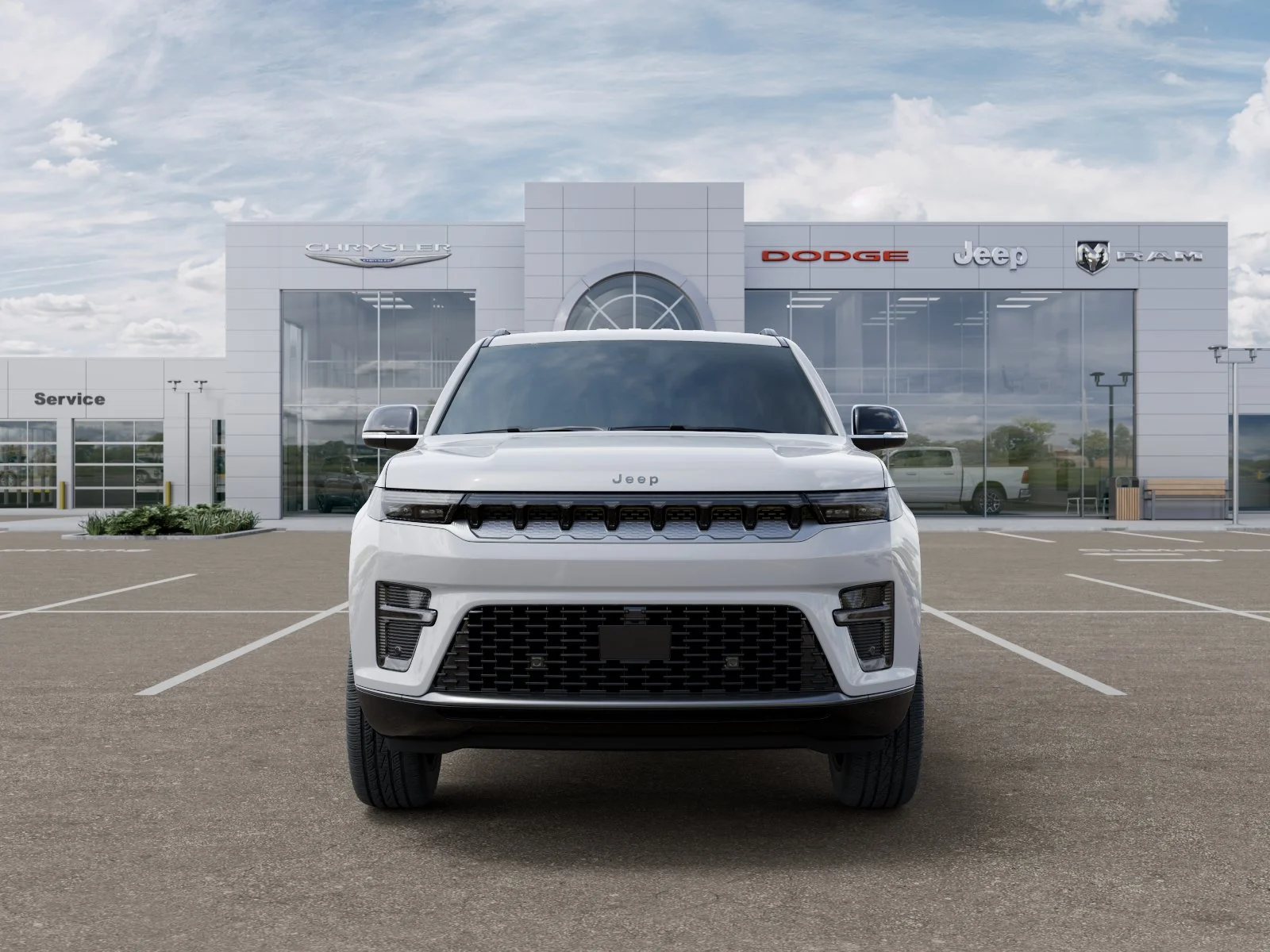 New 2026 Bright White Clearcoat Jeep  image 32
