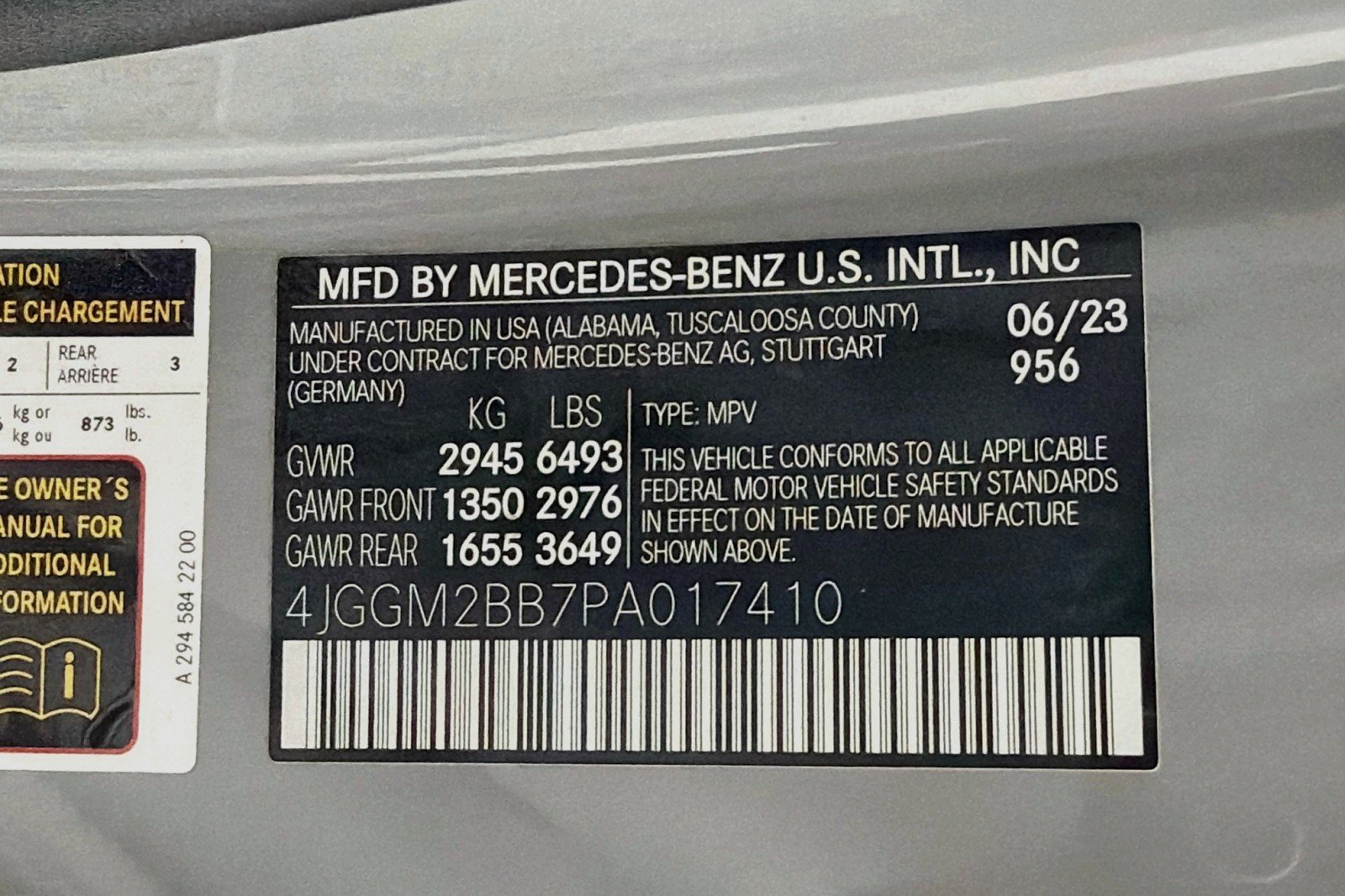 Certified Used 2023 MANUFAKTUR Alpine Grey Mercedes-Benz 350+ image 24