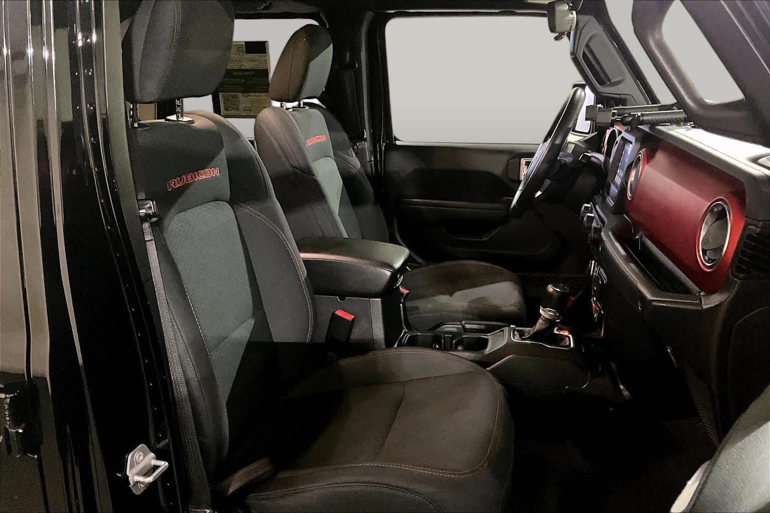 Used 2020 Black Clearcoat Jeep Rubicon image 7