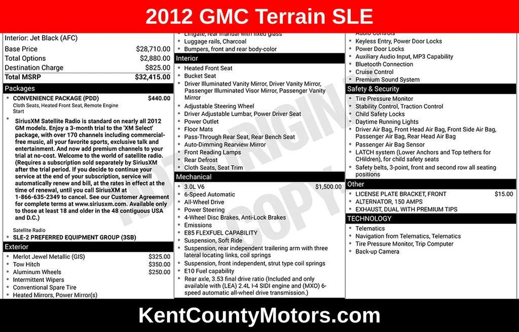 2012 GMC Terrain AWD SLE-2's photo