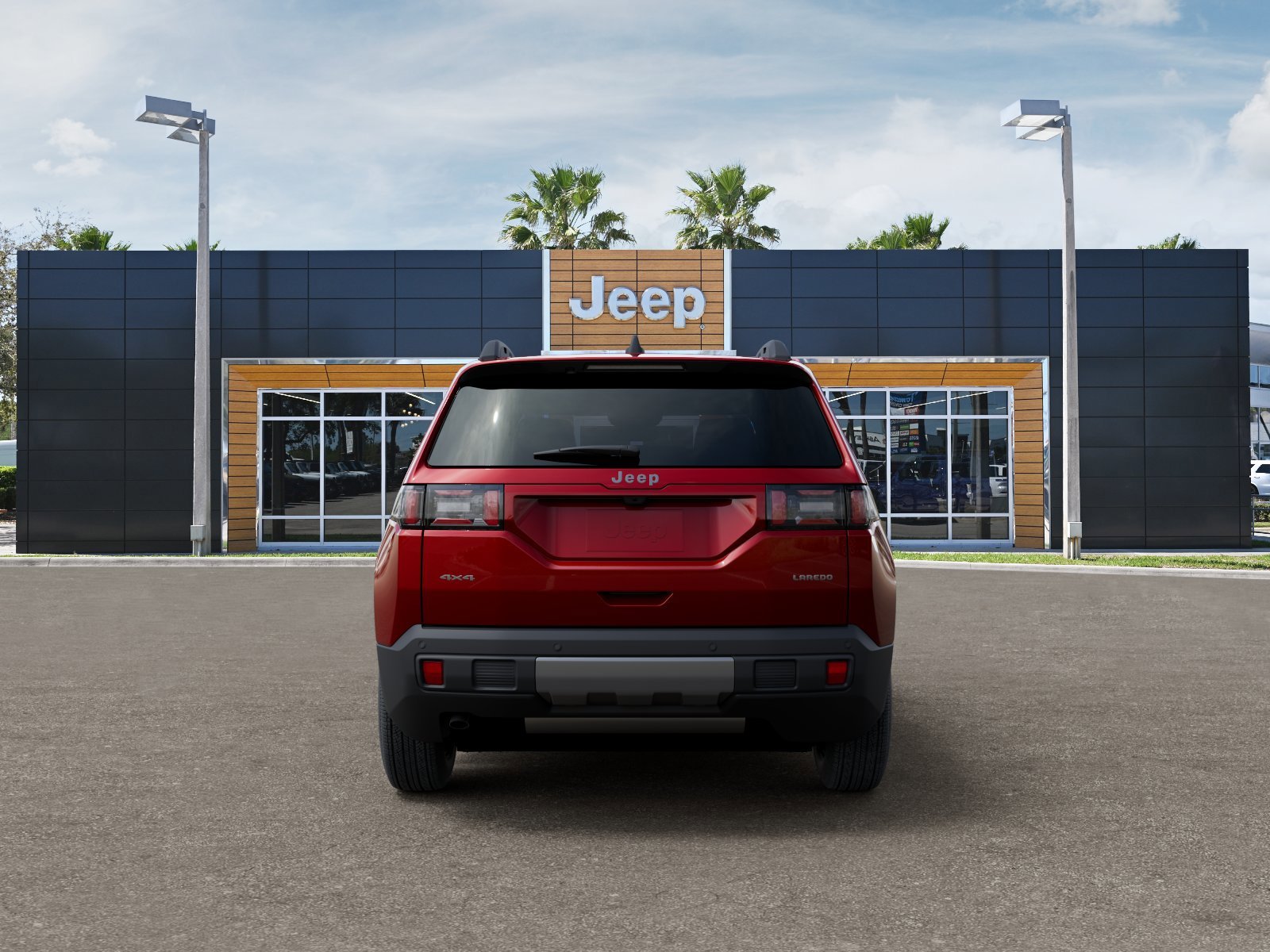 New 2026 Red Hot Pearlcoat Jeep Laredo image 7