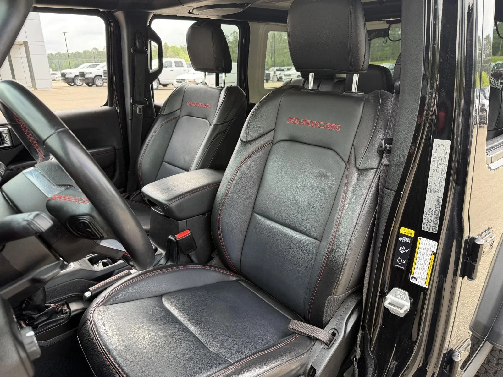 Used 2022 Black Clearcoat Jeep Unlimited Rubicon image 17