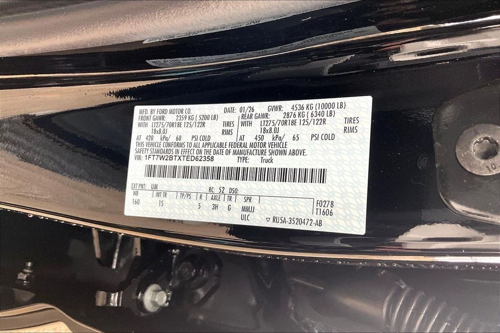 New 2026 Ford Super Duty F-250 XL 4D Crew Cab