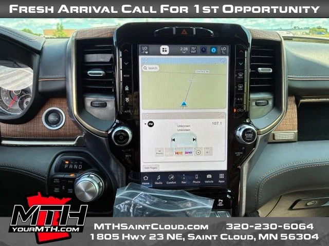 Certified Used 2022 Black Ram Laramie Longhorn image 12