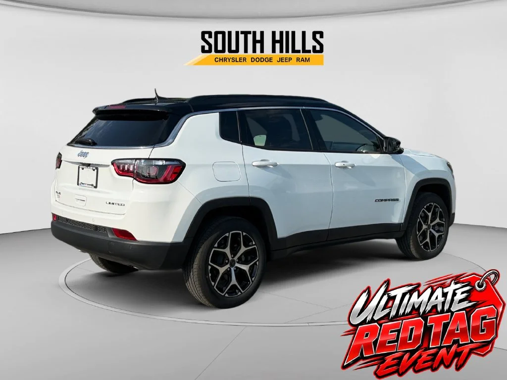 New 2026 Bright White Clear-Coat Exterior Paint Jeep Limited image 5