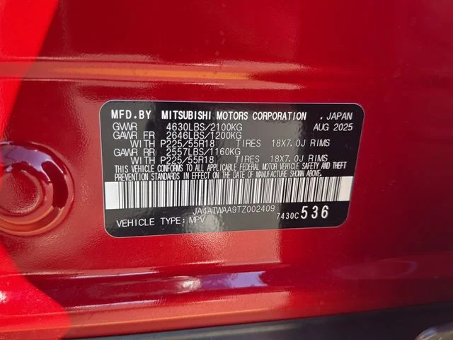New 2026 Red Mitsubishi SE image 32