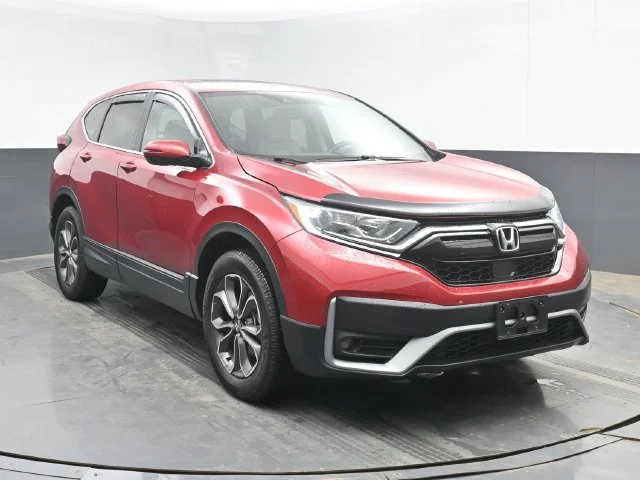 Used 2021 Radiant Red Metallic Honda AWD EX-L image 58