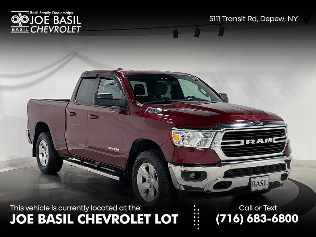 2021 RAM 1500 Big Horn/Lone Star 4x4 Quad Cab 6'4's photo