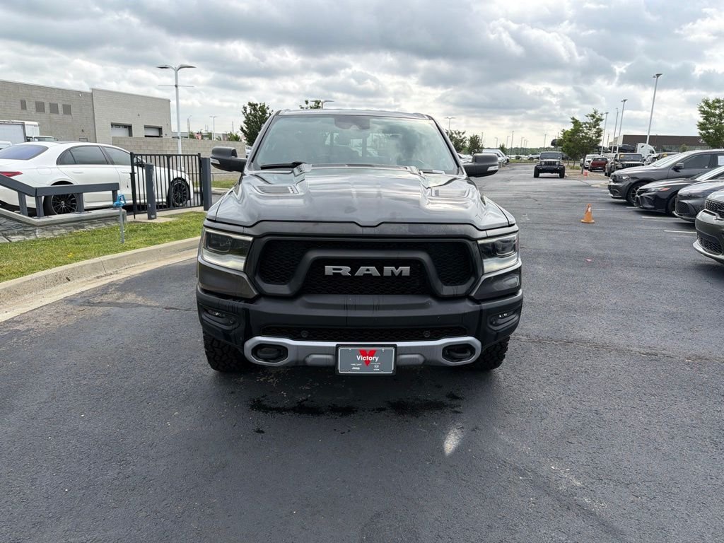 Used 2022 RAM Ram 1500 Pickup Rebel with VIN 1C6SRFLT0NN367134 for sale in Kansas City
