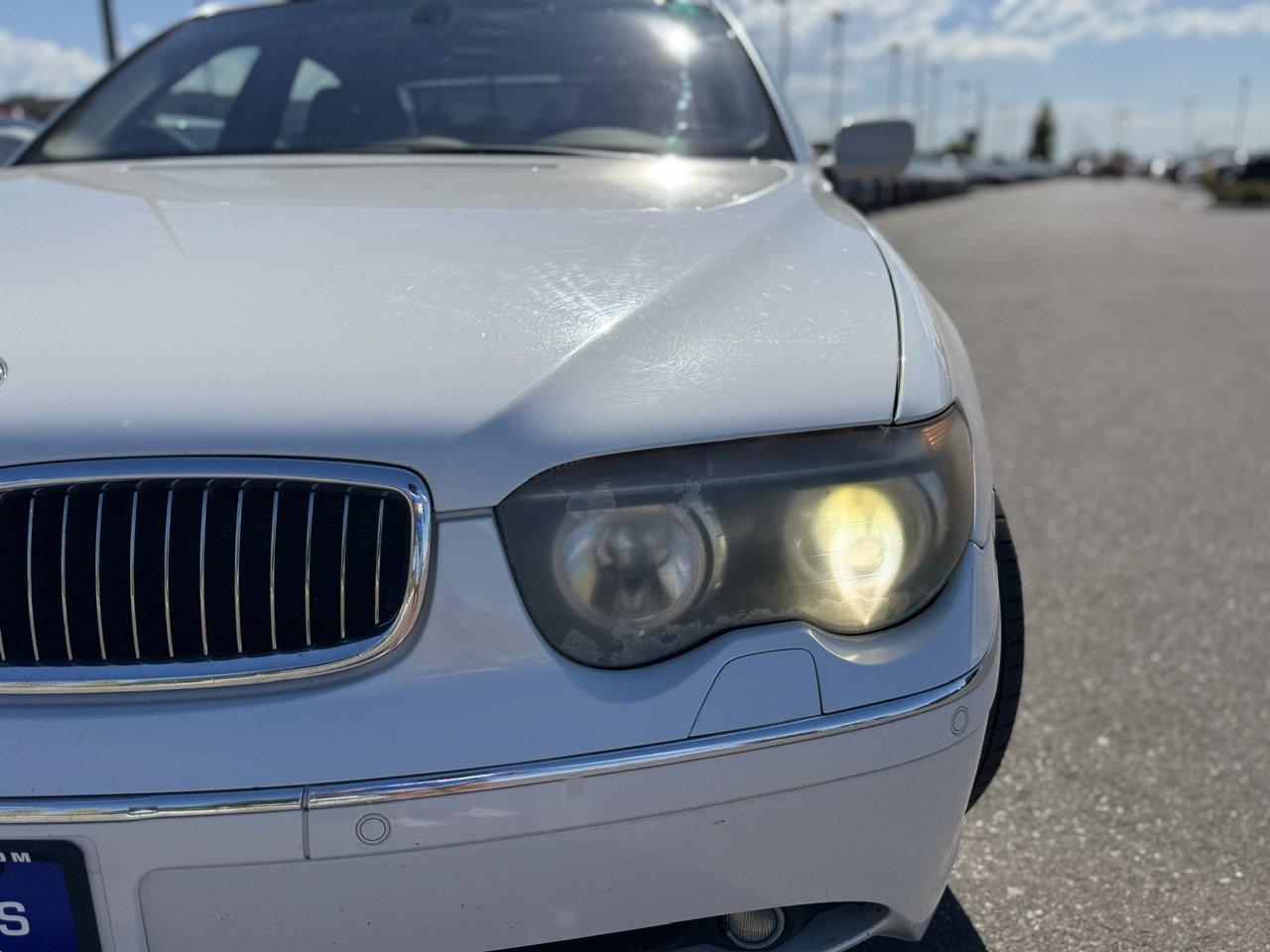 Used 2003 White BMW 745Li image 49