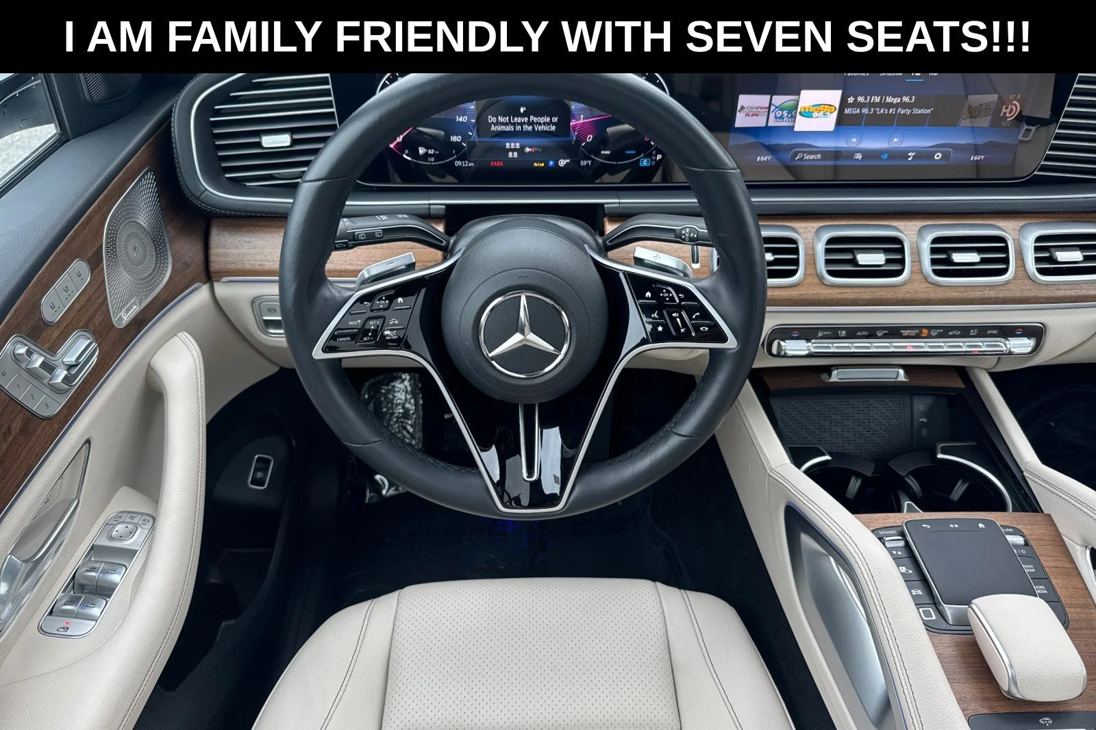 Certified Used 2025 White Mercedes-Benz GLS 450 image 16