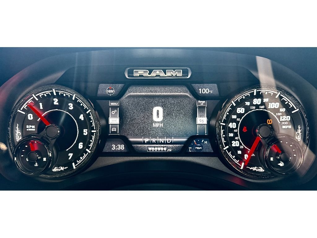 Used 2019 Diamond Black Crystal Pearlcoat Ram Longhorn image 16