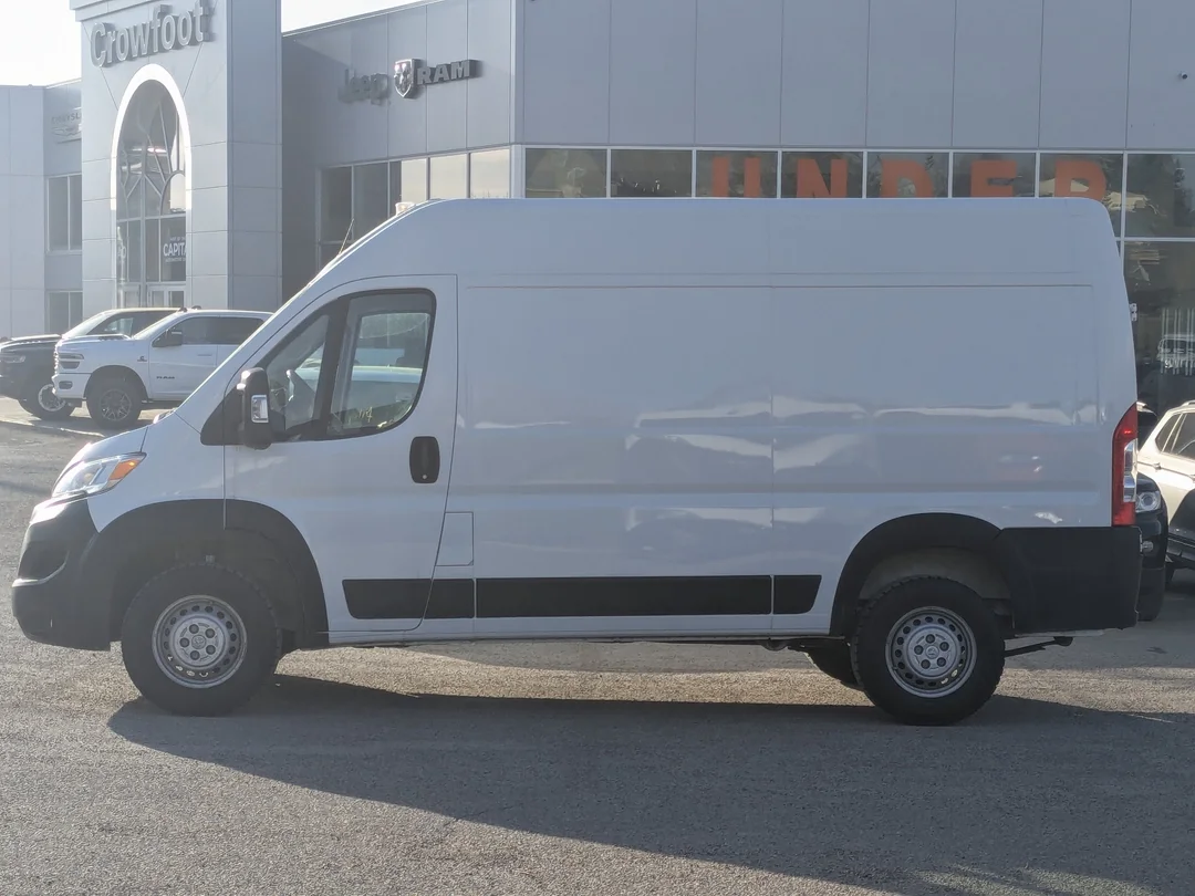 Certified Used 2025 White RAM Tradesman - - C/V HR 136 WB - Pkg 22B - Convenience Grp - Mopar Cargo Mat - Wall Paneling & More! image 5