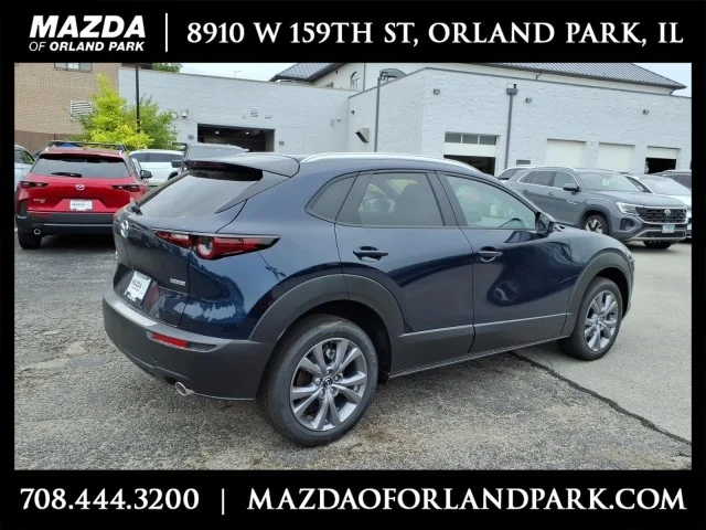 New 2026 Deep Crystal Blue Mica Mazda 2.5 S Preferred AWD image 3