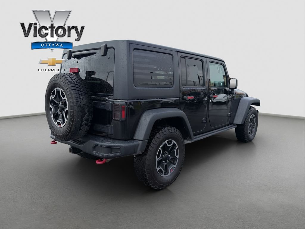 Used 2016 Black Jeep Unlimited Rubicon image 5