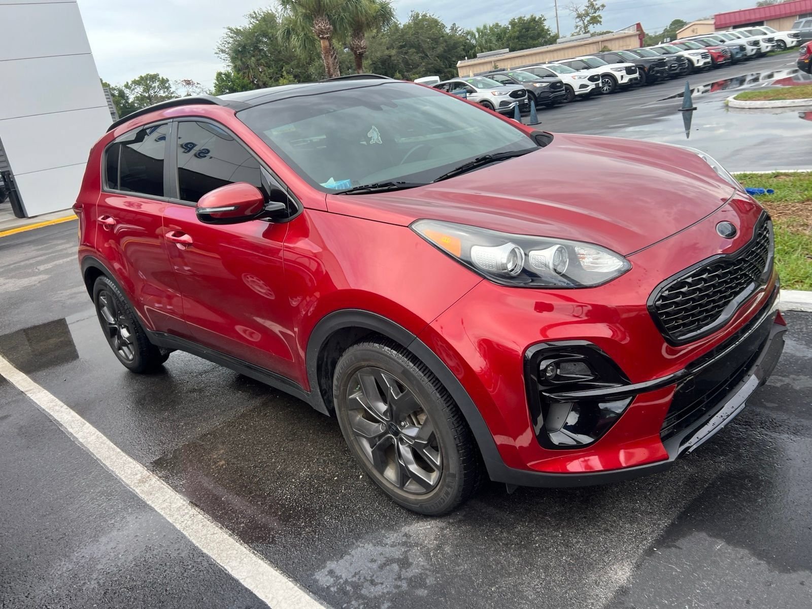 Used 2022 Kia Sportage Nightfall with VIN KNDP63AC1N7989772 for sale in Spring Hill, FL