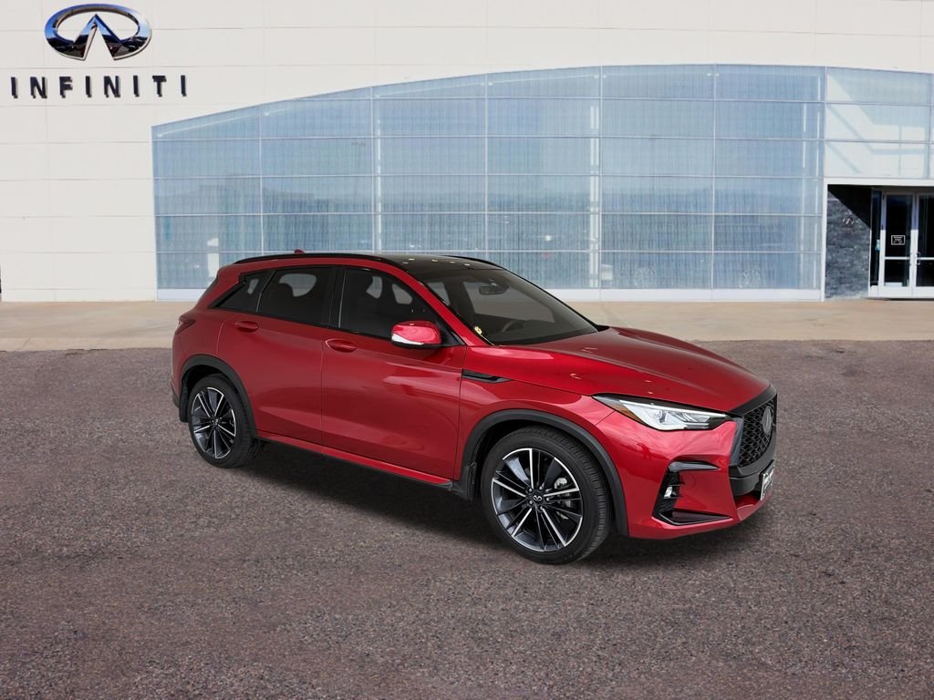 Certified Used 2025 Red INFINITI SPORT image 16
