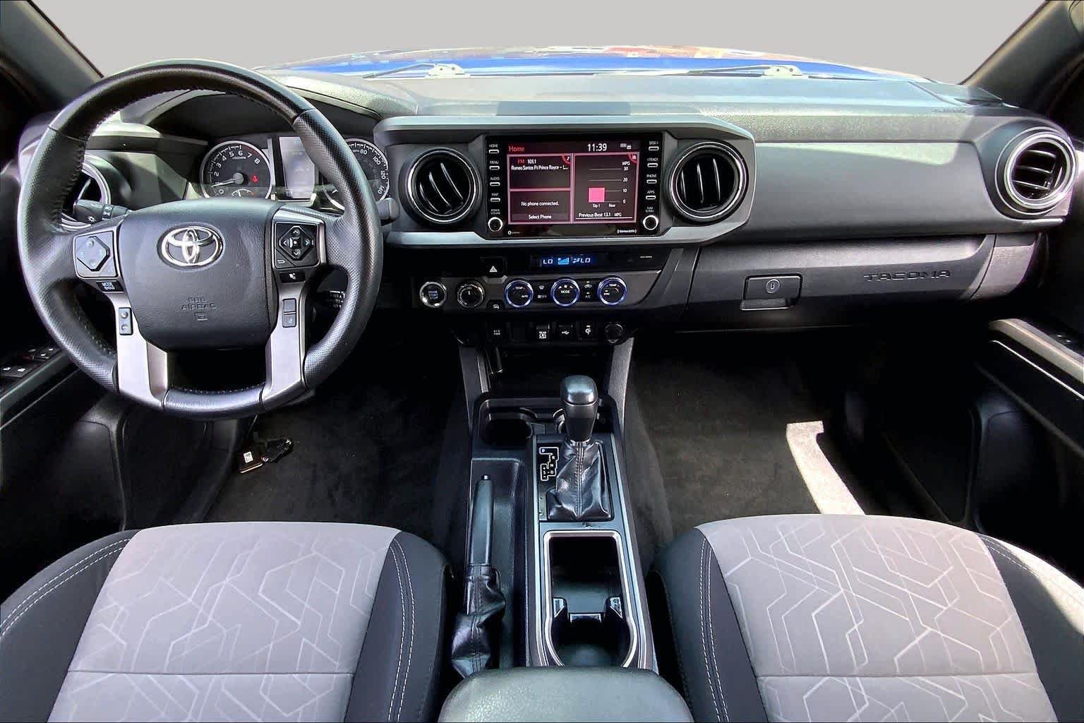 Used 2022 Blue Crush Metallic Toyota TRD Off Road image 15