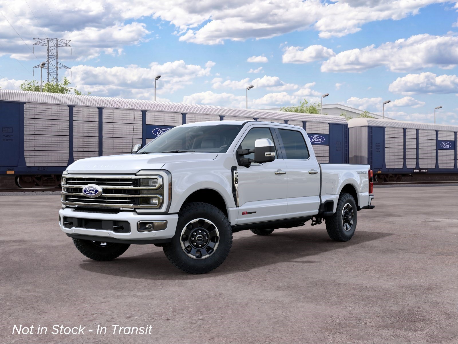 New 2027 White Metallic Ford Platinum image 2