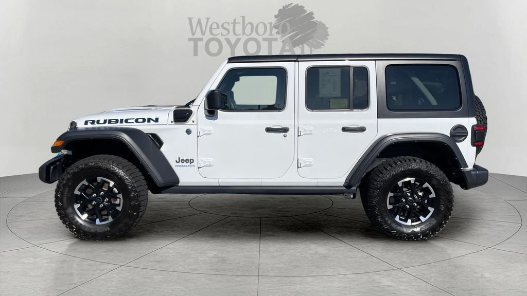 Used 2024 White/off-white Jeep Hybrid Rubicon 4XE image 4