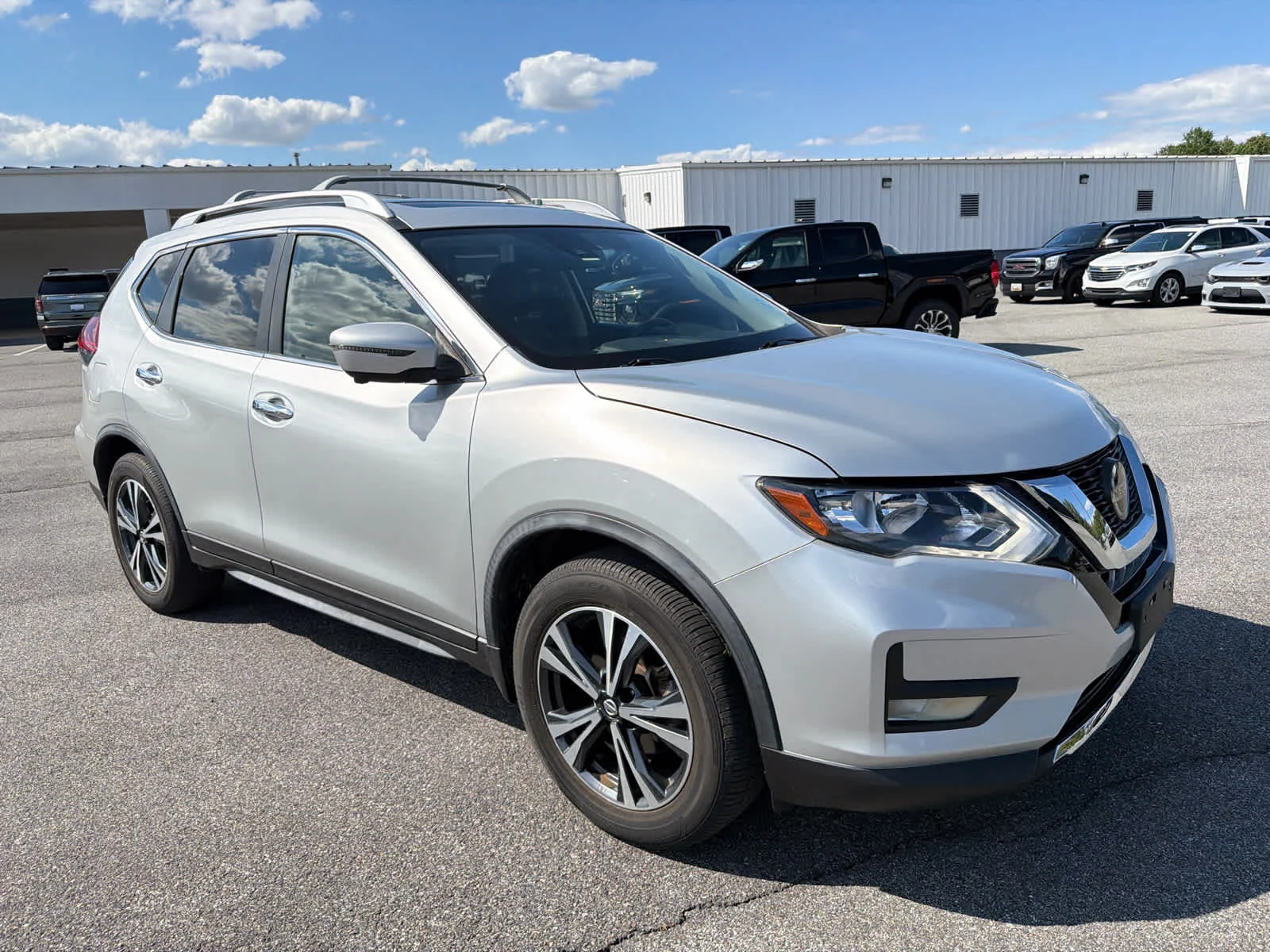 Certified Used 2020 Brilliant Silver Metallic Nissan SV image 3