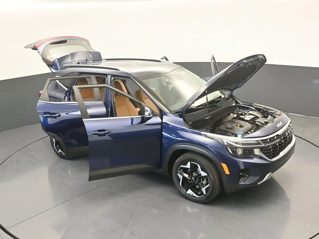 Used 2024 Dark Ocean Blue Kia EX image 68