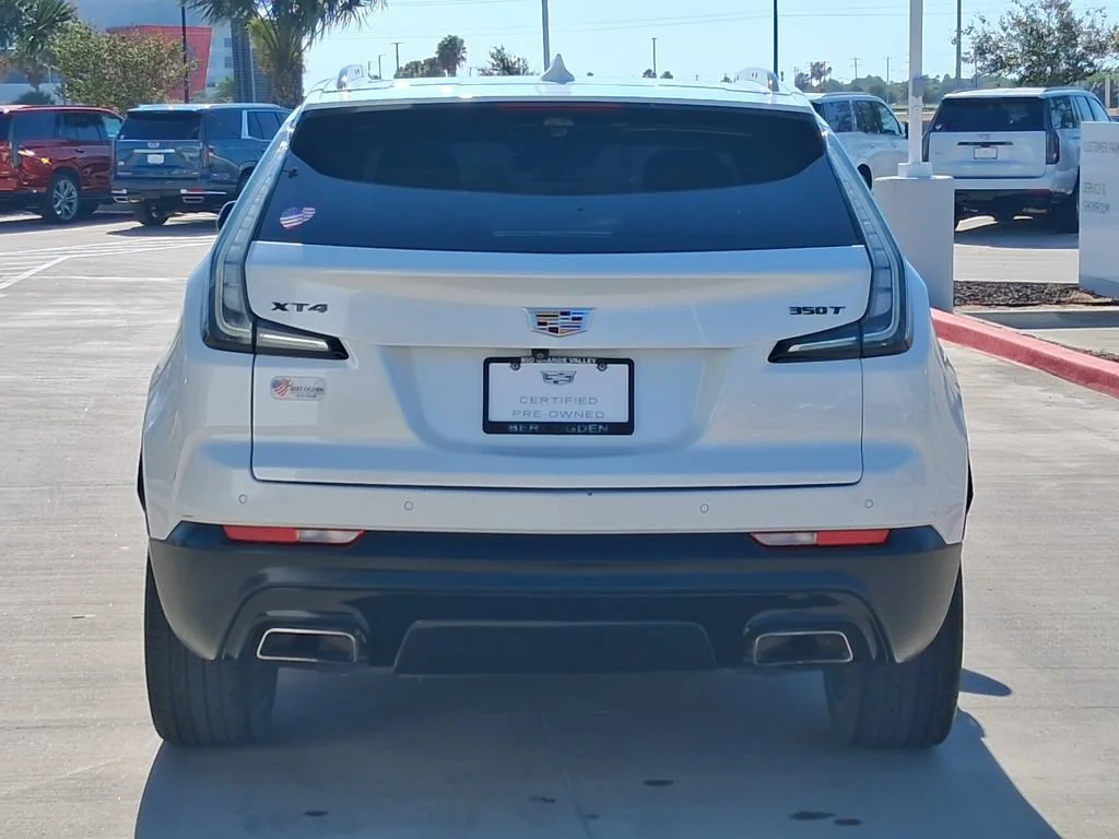 Used 2023 CRYSTAL WHITE TRICOAT Cadillac FWD Sport image 5
