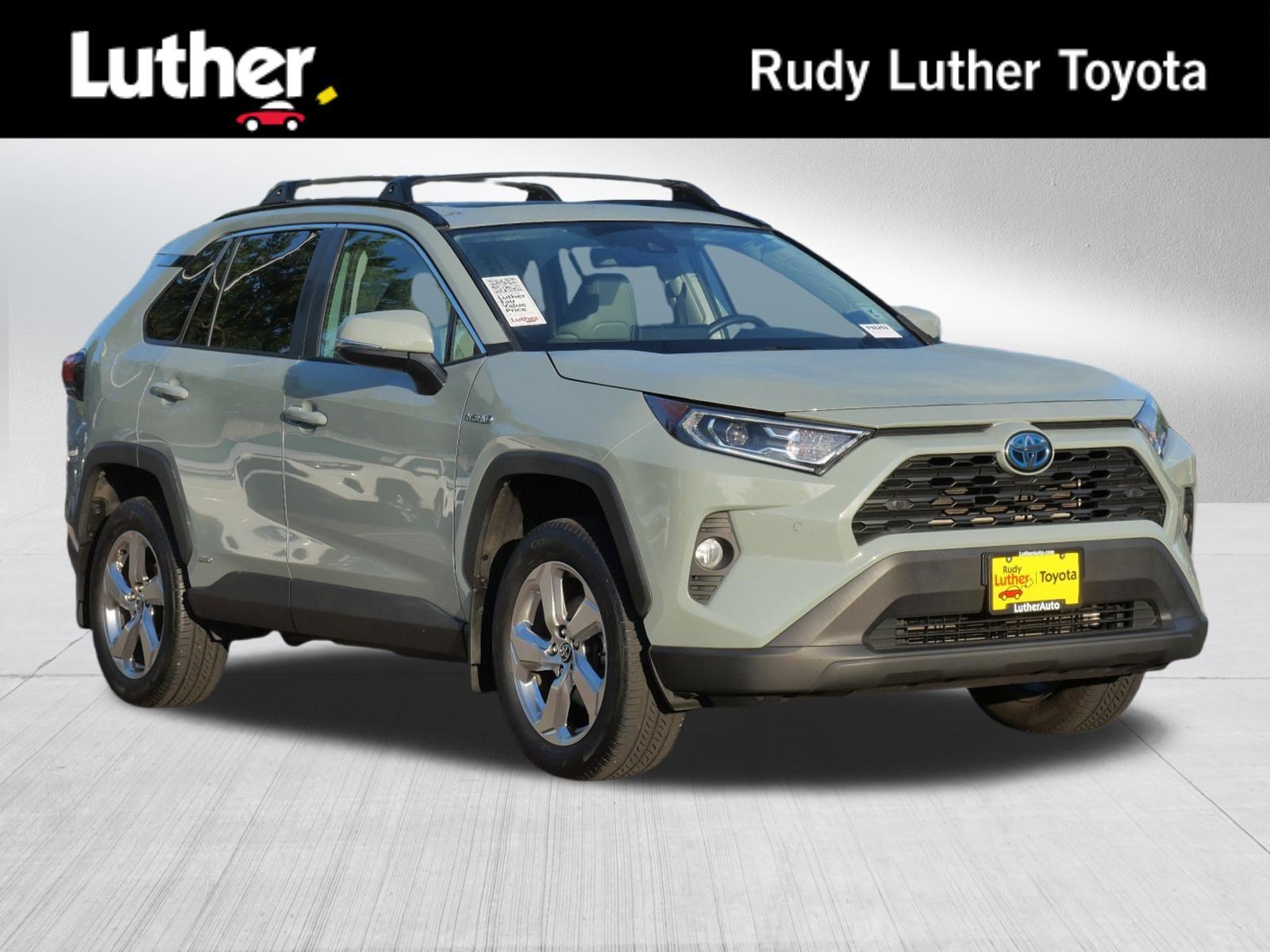 Certified Used 2021 Lunar Rock Toyota Hybrid XLE Premium image 1